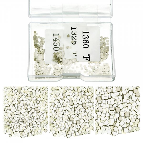 Moxweyeni 500 Pcs 4.5 Grams Silver Solder for Jewelry Making,2 X 2 Mm