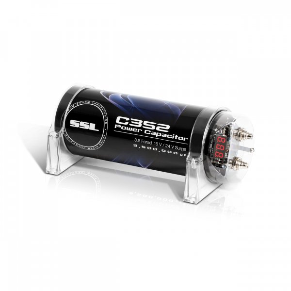 Sound Storm C22 2.0 Farad Black Capacitor