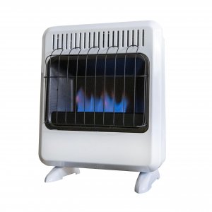 Mr. Heater F299320 20,000 BTU Vent-Free Dual Fuel Blue Flame Heater