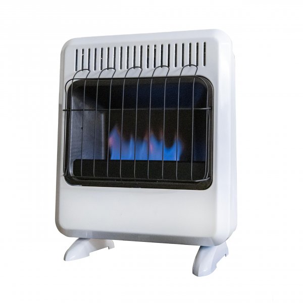 Mr. Heater F299320 20,000 BTU Vent-Free Dual Fuel Blue Flame Heater