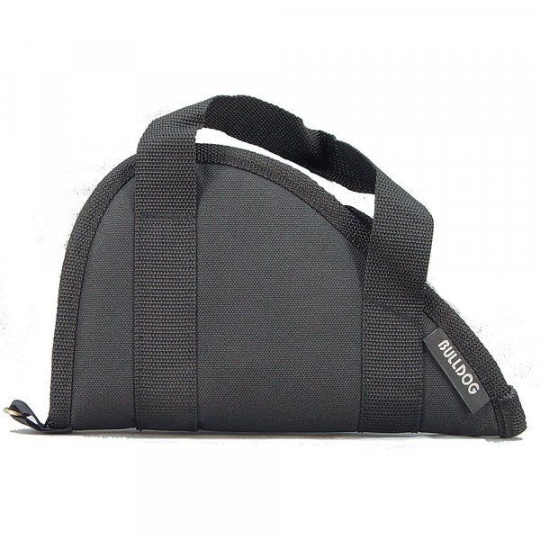 Bulldog BD601 Single Pistol Nylon Case with Accessory Pocket  Medium