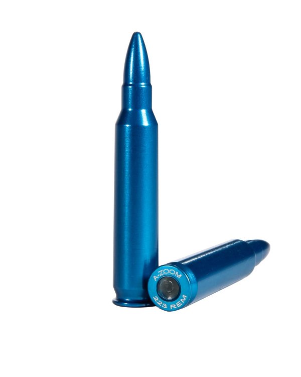 A-Zoom Blue .223 Remington Rifle Training Safety Dry Firing Snap Caps (10-Pack) - 12322