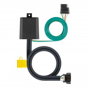 CURT 56420 Custom 4-Pin Trailer Wiring Harness, 4-Way Flat, Hyundai/Kia