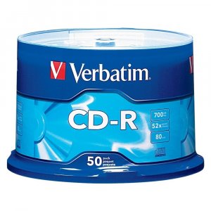 Verbatim 94691 700MB 80-Minute 52x CD-Rs (50-ct Spindle)