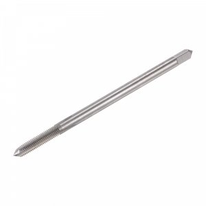 uxcell Thread Milling Taps, 1/4-20 UNC High Speed Steel (HSS) 3 Straight Flutes Machine Screw Thread Threading Tap, 4" Length (Extra Long)