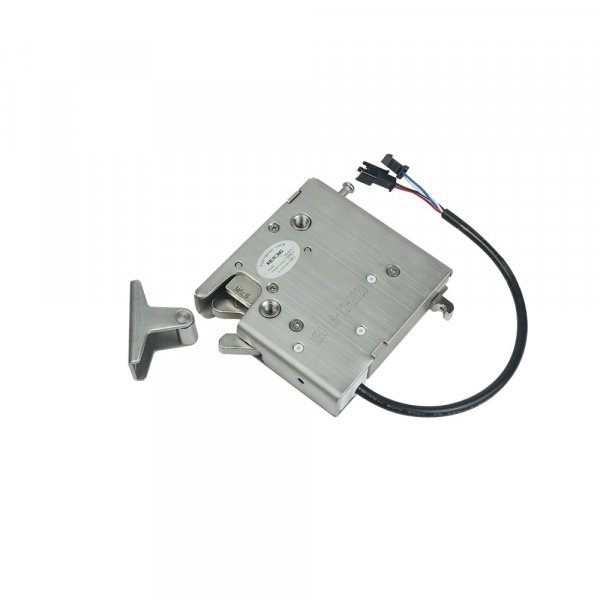 Electronic Rotary Push-to-Close Latch, Auto Lock, Electromechanical, DC 12V Electronic Cabinet Latch, Drawer Lock IP65 Waterproof for Express Locker