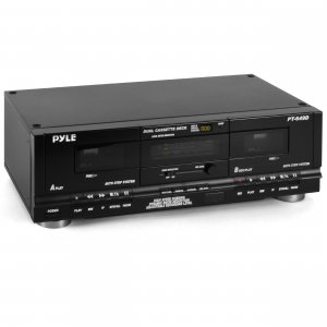Pyle PT649D Dual Cassette Deck