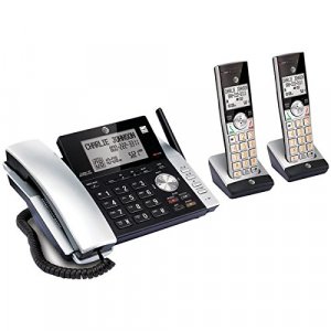AT&T CL84215 3-Handset Corded/Cordless Answering System
