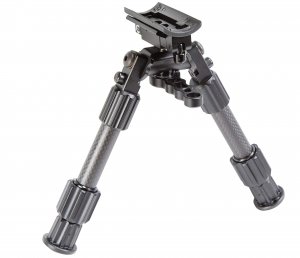 Caldwell 1092515 Accumax Carbon Fiber Premium Swivel Stud Bipod 6  9