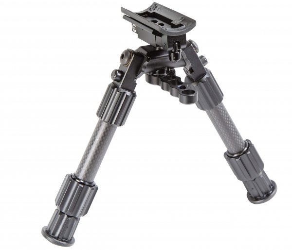 Caldwell 1092515 Accumax Carbon Fiber Premium Swivel Stud Bipod 6  9