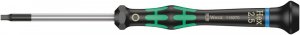 WERA 05118070001 2054 Screwdriver for Hexagon Socket Screws for Electronic Applications, 2.5 x 60 mm