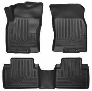 Husky 98671 Liners Weatherbeater Black Front/2nd Seat Floor Liner