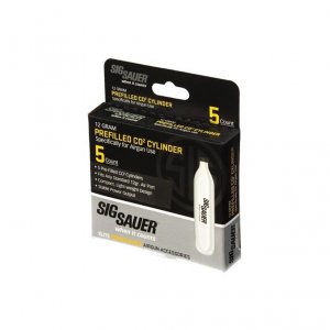 Sig Sauer AC125 12 Gram CO2 Cylinders (5 count)
