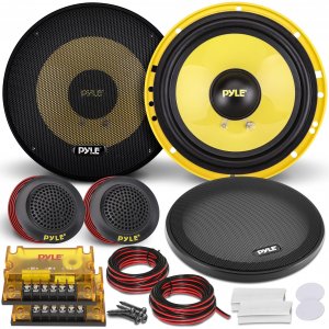 Pyle PLG6C 6.5" 400 Watt 2 Way Car Speaker Component System