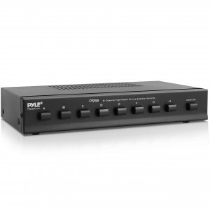 Pyle PSS8 High Power Stereo Speaker Selector 8 Channel