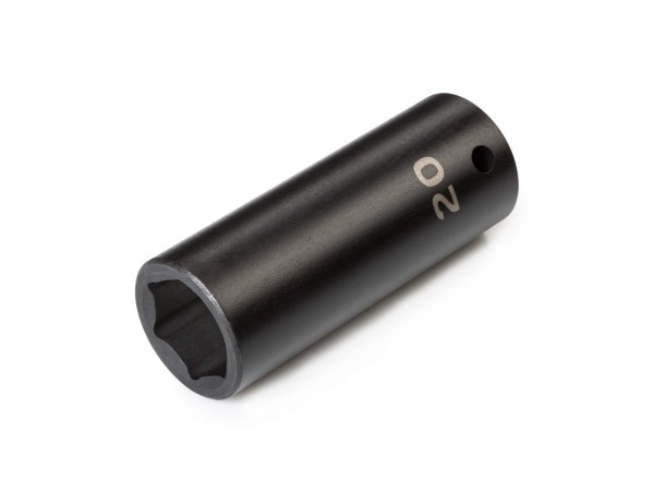 TEKTON 1/2 Inch Drive x 20 mm 6-Point Impact Socket | SID23120