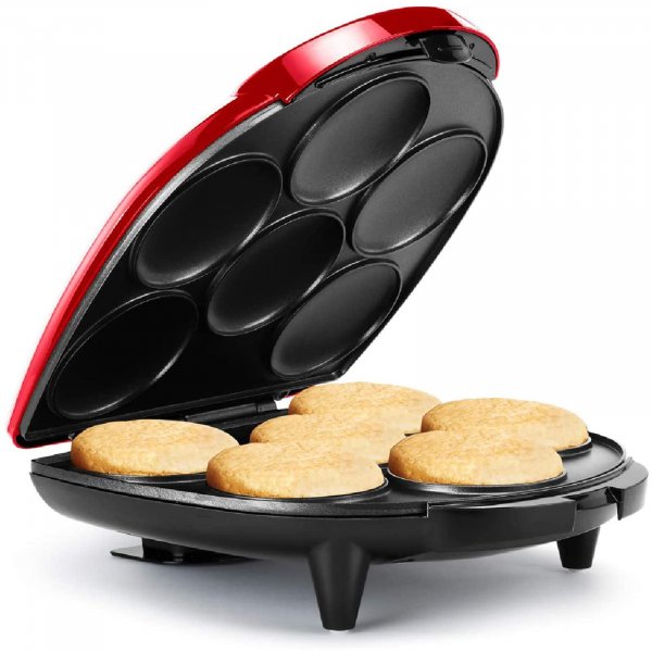Holstein Housewares HU09005RM Arepa maker Metallic Red