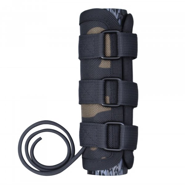 NITIIKA 7.0 inch Suppressor Cover with Burn Proof Micro Fiber Sleeve, 1000℉ Heat Resistant Inner Fiberglass & Silicon Lining​ Suppressor Wrap,Flame-Retardant Cover Protective Sleeve for Suppressor