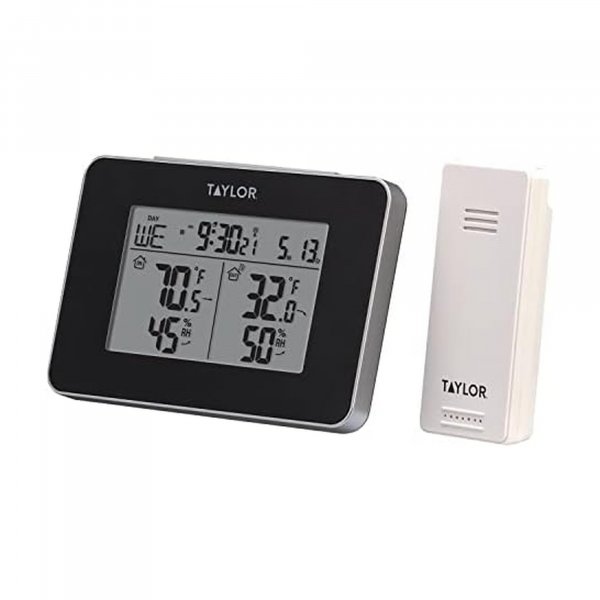 Taylor Precision Products 1731 Indoor/Outdoor Weather Station w/Hygrometer