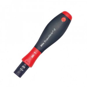 Wiha 28506 TorqueVario-S Torque Screwdriver, 10–50 Inch-Pounds, 5,000 Accuracy Cycles