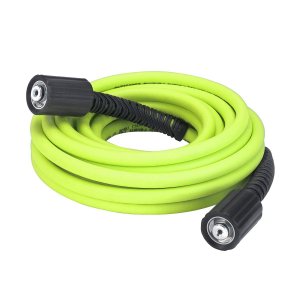 Flexzilla HFZPW3425M Pressure Washer Hose 1/4In X 25" M22 Fittings