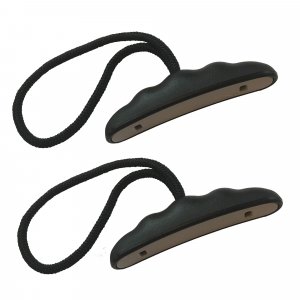 Occult Kayak Handles - Gray (2 Pack) - Heavy Duty - Sleek T-Handle Design - Heavy Duty Bungee - Easy 3-Step Installation and Ergonomic Comfort - Kayak and Boating Accessories