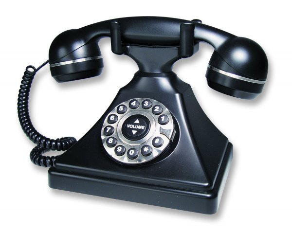 Cetis 260091 Telematrix Retro Desk Telephone Black