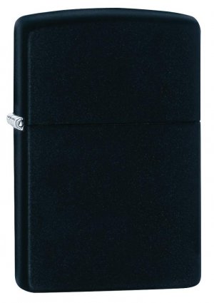 Zippo 218 Windproof Lighter Black Matte