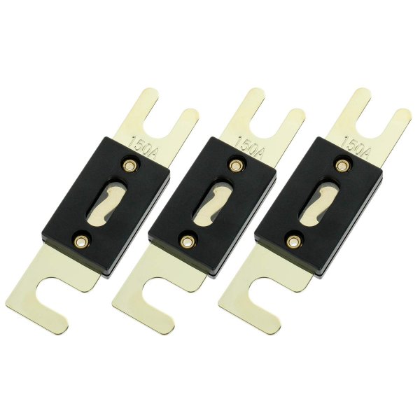 BOJACK 150 Amp 32 VDC ANL Blade Fuse for car Audio and Video System(Pack of 3)
