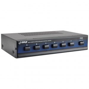 Pyle PSS6 6 Channel High Power Stereo Speaker Selector