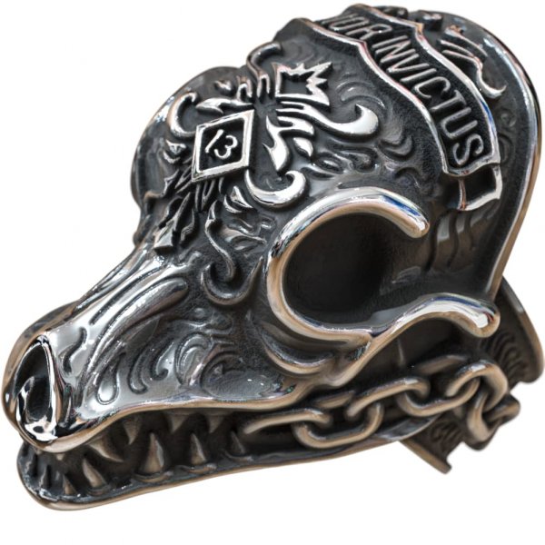 MYAROMA FINDINGS 316 Men's Rings Stainless Steel Oxide Morior Death Before Defeat Days Gone Biker Ring Size10.5