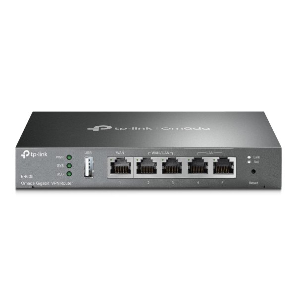 TP-Link ER605 V2, Wired Gigabit VPN Router