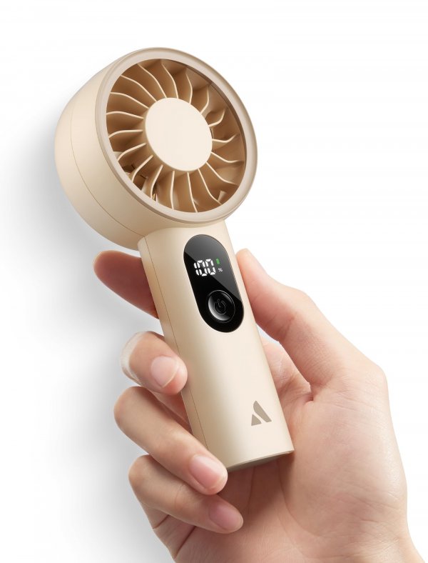 Aecooly Mighty Portable Fan, Powerful Handheld Fan, USB Rechargeable
