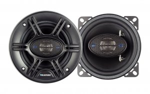 Blaupunkt GTX401 4" 4-Way Coaxial Speakers 240W Pair