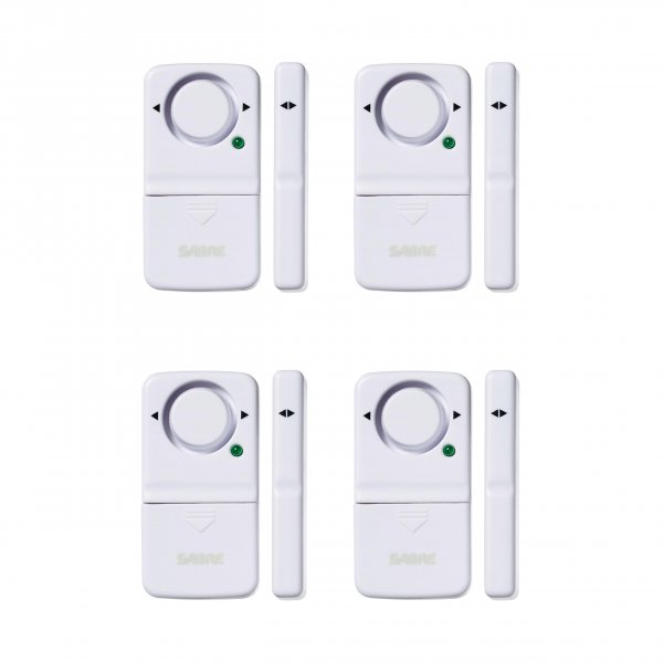 Sabre HSDWA4 Home Series Wireless Door/Window Alarm Kit (4 Pack)
