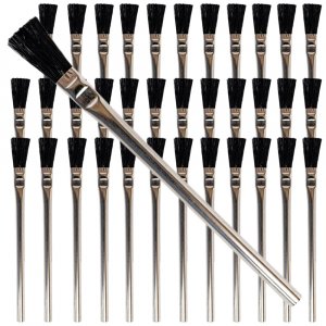 Pro Grade Acid Brushes, 3/8 Inch Flux Brush for Glue & Grease, 36 Count
