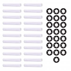 XTPTFABS 22Pcs Garage Door Quiet Hinge Sleeve Shaft Gasket(ID-11mm;L-80mm)