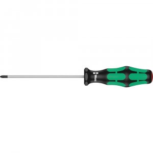 Wera 05008706001 Kraftform Plus 350 PH Phillips Screwdriver, Without Lasertip, PH 0 Head, 4" Blade Length