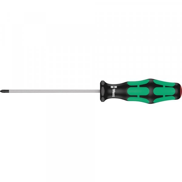 Wera 05008706001 Kraftform Plus 350 PH Phillips Screwdriver, Without Lasertip, PH 0 Head, 4" Blade Length