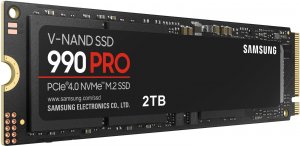 Samsung SSD 990 PRO 2TB, PCIe 4.0 M.2 2280, Up to 7,450 MB/s