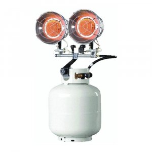 Mr Heater F242655 Double Tank Top 10000-30000 BTU Liquid Propane Heater w/Spark