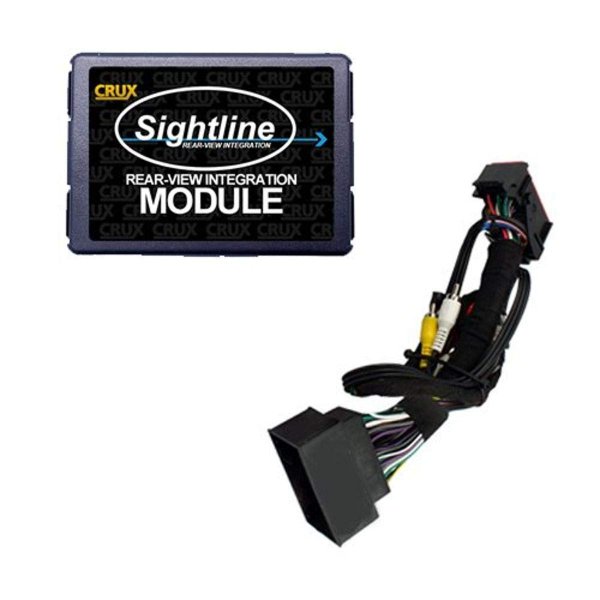 Crux UC1 Rear-View Integration Interface For Select Dodge Jeep & Ram Vehicles