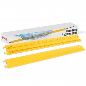 Pyle PCBLCO19 Cable Protective Cover Ramp, Cord/Wire Concealment Protection Track