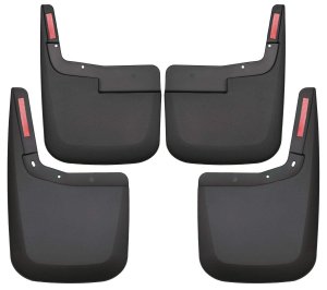 Husky 58446 Liners Front And Rear Mud Guard Set For 15-2020 Ford F-150-Black
