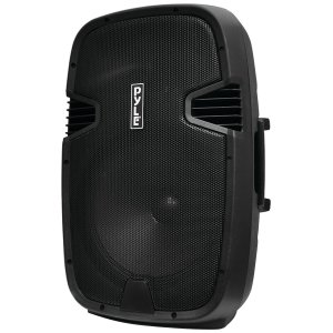 Pyle PPHP152BMU 15" 1000W Portable BT PA Speaker System w/Guitar & Mic Inputs