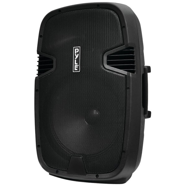 Pyle PPHP152BMU 15" 1000W Portable BT PA Speaker System w/Guitar & Mic Inputs