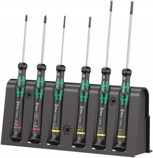 Wera 05118150001 Micro Screwdriver Set (6-Piece)