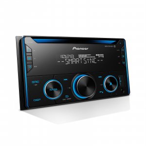 Pioneer FHS520BT Double Din CD Receiver with Bluetooth