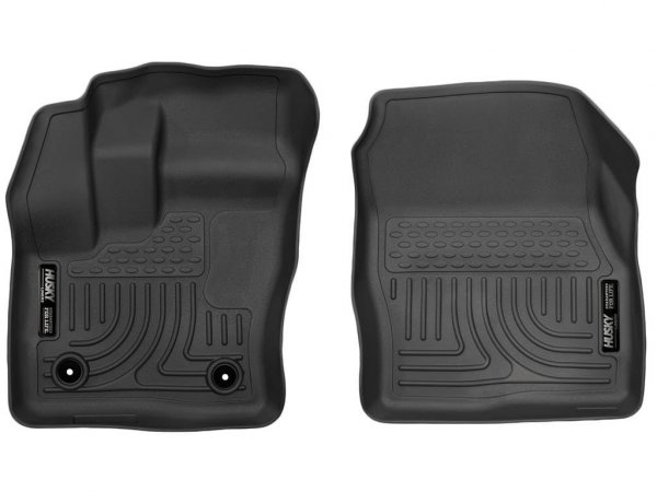 Husky 18321 Transit Connect Weatherbeater Front Floor Liners For '14-'19 Ford