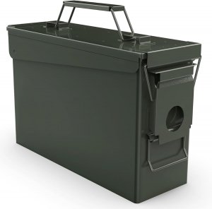 HARDROCK Metal Ammo Can,Ammo Box Dark Green (30cal)
